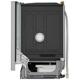 Bosch 300 Series SHP53EM5N Dishwasher, 24 inch Exterior Width, 46 dB Decibel Level, Fully Integrated, Stainless Interior, 5 Wash Cycles, 15 Capacity (Place Settings), 3 Loading Racks, Wifi Enabled, Stainless Steel colour
