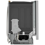 Bosch 300 Series SHP53EM5N Dishwasher, 24 inch Exterior Width, 46 dB Decibel Level, Fully Integrated, Stainless Interior, 5 Wash Cycles, 15 Capacity (Place Settings), 3 Loading Racks, Wifi Enabled, Stainless Steel colour