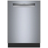 Bosch 300 Series SHP53EM5N Dishwasher, 24 inch Exterior Width, 46 dB Decibel Level, Fully Integrated, Stainless Interior, 5 Wash Cycles, 15 Capacity (Place Settings), 3 Loading Racks, Wifi Enabled, Stainless Steel colour