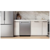 Bosch 300 Series SHP53EM5N Dishwasher, 24 inch Exterior Width, 46 dB Decibel Level, Fully Integrated, Stainless Interior, 5 Wash Cycles, 15 Capacity (Place Settings), 3 Loading Racks, Wifi Enabled, Stainless Steel colour