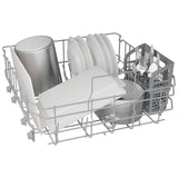 Bosch 300 Series SHP53EM6N Dishwasher, 24 inch Exterior Width, 46 dB Decibel Level, Fully Integrated, Stainless Interior, 5 Wash Cycles, 15 Capacity (Place Settings), 3 Loading Racks, Wifi Enabled, Black colour
