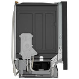 Bosch 300 Series SHP53EM6N Dishwasher, 24 inch Exterior Width, 46 dB Decibel Level, Fully Integrated, Stainless Interior, 5 Wash Cycles, 15 Capacity (Place Settings), 3 Loading Racks, Wifi Enabled, Black colour