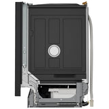 Bosch 300 Series SHP53EM6N Dishwasher, 24 inch Exterior Width, 46 dB Decibel Level, Fully Integrated, Stainless Interior, 5 Wash Cycles, 15 Capacity (Place Settings), 3 Loading Racks, Wifi Enabled, Black colour