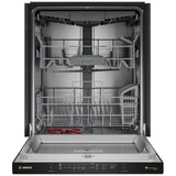 Bosch 300 Series SHP53EM6N Dishwasher, 24 inch Exterior Width, 46 dB Decibel Level, Fully Integrated, Stainless Interior, 5 Wash Cycles, 15 Capacity (Place Settings), 3 Loading Racks, Wifi Enabled, Black colour