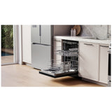 Bosch 300 Series SHP53EM6N Dishwasher, 24 inch Exterior Width, 46 dB Decibel Level, Fully Integrated, Stainless Interior, 5 Wash Cycles, 15 Capacity (Place Settings), 3 Loading Racks, Wifi Enabled, Black colour