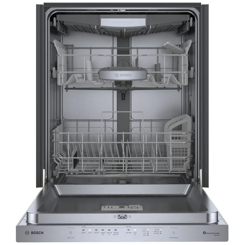 500 Series, Dishwasher, 60 cm, Brushed steel anti-fingerprint SHP55CM5N