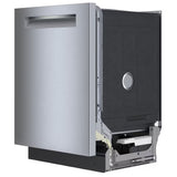 Bosch 500 Series Dishwasher, 24" Brushed Steel SHP55CM5N