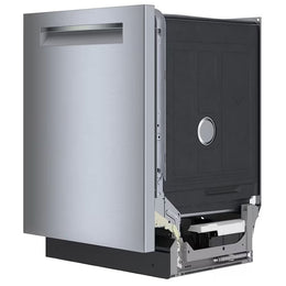 Bosch 500 Series Dishwasher, 24" Brushed Steel SHP55CM5N