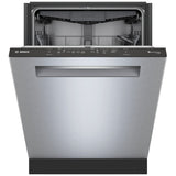 Bosch 500 Series SHP65DM5N Dishwasher, 24 inch Exterior Width, 44 dB Decibel Level, Fully Integrated, Stainless Interior, 5 Wash Cycles, 16 Capacity (Place Settings), 3 Loading Racks, Wifi Enabled, Stainless Steel colour
