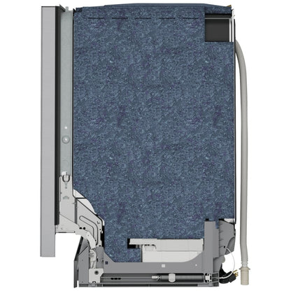 Bosch 500 Series Dishwasher, 24 inch Exterior Width, Brushed Steel