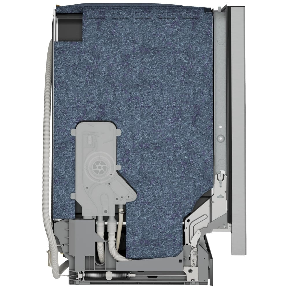 Bosch 500 Series Dishwasher, 24 inch Exterior Width, Brushed Steel