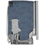 Bosch 500 Series SHP65DM5N Dishwasher, 24 inch Exterior Width, 44 dB Decibel Level, Fully Integrated, Stainless Interior, 5 Wash Cycles, 16 Capacity (Place Settings), 3 Loading Racks, Wifi Enabled, Stainless Steel colour