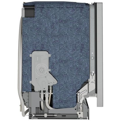 Bosch 500 Series Dishwasher, 24 inch Exterior Width, Brushed Steel