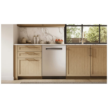 Bosch 500 Series Dishwasher, 24 inch Exterior Width, Brushed Steel
