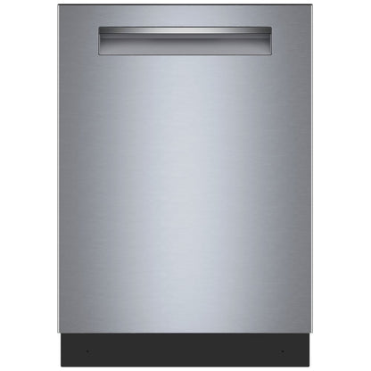 Bosch 500 Series Dishwasher, 24 inch Exterior Width, Brushed Steel