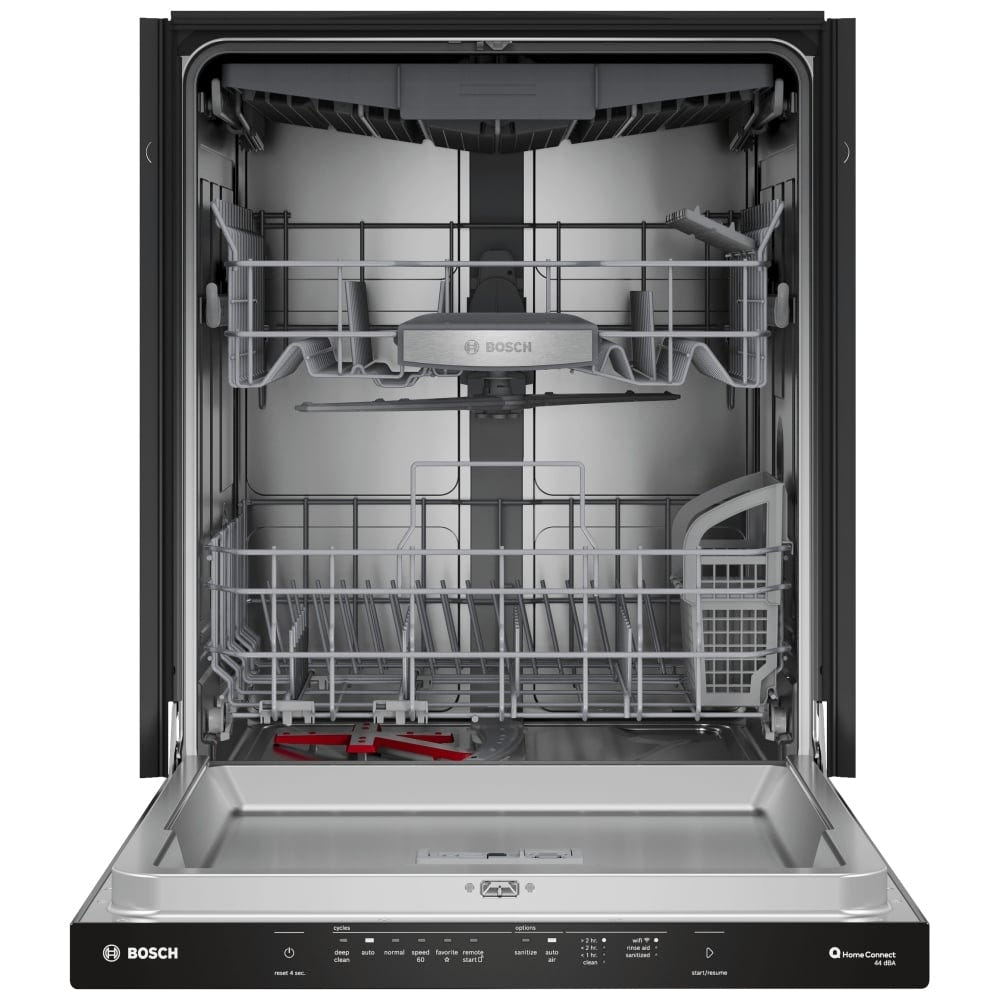 Bosch 500 Series Dishwasher, 24 inch Exterior Width, Brushed Steel