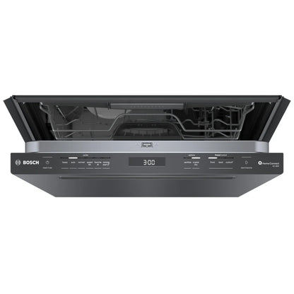 800 Series, Dishwasher, 24'', Brushed black steel anti-fingerprint SHP78CM4N