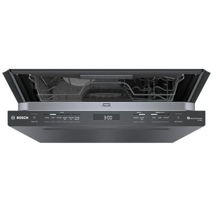800 Series Dishwasher, 24", Brushed black steel anti-fingerprint SHP78CM4N