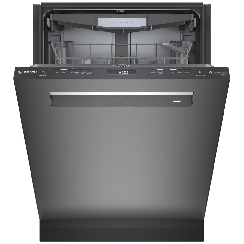 800 Series Dishwasher, 24", Brushed black steel anti-fingerprint SHP78CM4N