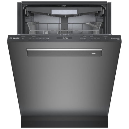 800 Series Dishwasher, 24", Brushed black steel anti-fingerprint SHP78CM4N