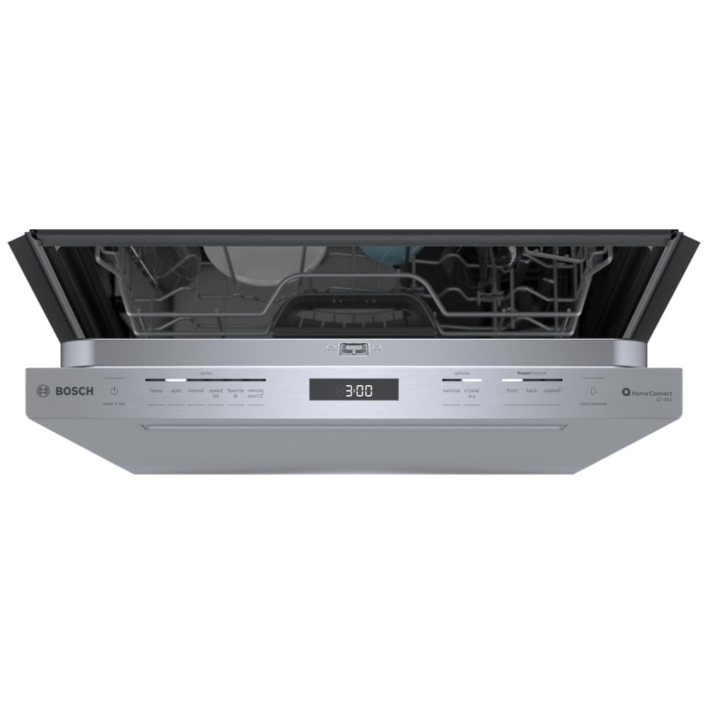 800 Series Dishwasher, 24", Brushed steel anti-fingerprint SHP78CM5N