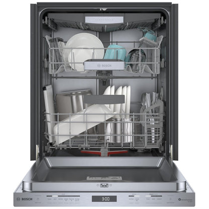 800 Series Dishwasher, 24", Brushed steel anti-fingerprint SHP78CM5N