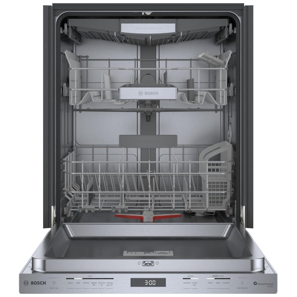 800 Series Dishwasher, 24", Brushed steel anti-fingerprint SHP78CM5N