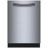Bosch 800 Series SHP78CM5N Dishwasher, 24 inch Exterior Width, 42 dB Decibel Level, Fully Integrated, Stainless Interior, 8 Wash Cycles, 16 Capacity (Place Settings), 3 Loading Racks, Wifi Enabled, Stainless Steel colour