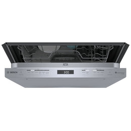 Bosch 800 Series SHP78CP5N Dishwasher, 24 inch Exterior Width, 42 dB Decibel Level, Fully Integrated, Stainless Steel (Interior), 16 Capacity (Place Settings), 3 Loading Racks, Wifi Enabled, Stainless Steel colour