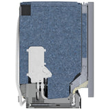 Bosch 800 Series SHP78DM5N Dishwasher, 24 inch Exterior Width, 42 dB Decibel Level, Fully Integrated, Stainless Interior, 8 Wash Cycles, 16 Capacity (Place Settings), 3 Loading Racks, Wifi Enabled, Stainless Steel colour