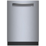 Bosch 800 Series SHP78DM5N Dishwasher, 24 inch Exterior Width, 42 dB Decibel Level, Fully Integrated, Stainless Interior, 8 Wash Cycles, 16 Capacity (Place Settings), 3 Loading Racks, Wifi Enabled, Stainless Steel colour