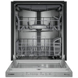 Bosch 800 Series SHP78DM5N Dishwasher, 24 inch Exterior Width, 42 dB Decibel Level, Fully Integrated, Stainless Interior, 8 Wash Cycles, 16 Capacity (Place Settings), 3 Loading Racks, Wifi Enabled, Stainless Steel colour
