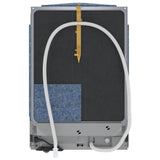 Bosch 800 Series SHP78DM5N Dishwasher, 24 inch Exterior Width, 42 dB Decibel Level, Fully Integrated, Stainless Interior, 8 Wash Cycles, 16 Capacity (Place Settings), 3 Loading Racks, Wifi Enabled, Stainless Steel colour