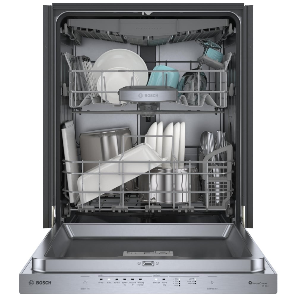 500 Series Dishwasher, 24", Brushed steel anti-fingerprint SHP95CM5N