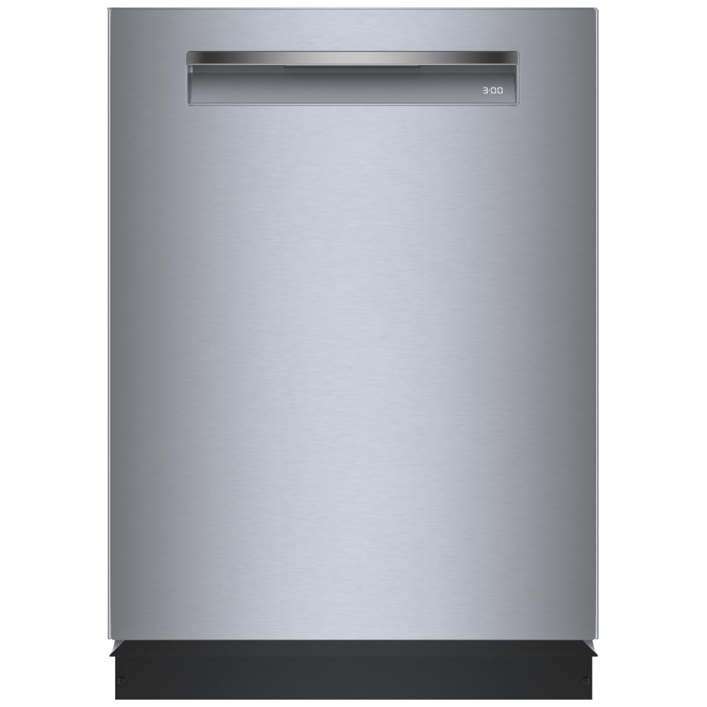 Bosch Benchmark Series SHP9PCM5N Dishwasher, 24 inch Exterior Width, 38 dB Decibel Level, Fully Integrated, Stainless Interior, 9 Wash Cycles, 16 Capacity (Place Settings), 3 Loading Racks, Wifi Enabled, Stainless Steel colour