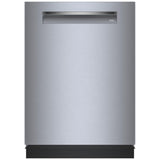 Bosch Benchmark Series SHP9PCM5N Dishwasher, 24 inch Exterior Width, 38 dB Decibel Level, Fully Integrated, Stainless Interior, 9 Wash Cycles, 16 Capacity (Place Settings), 3 Loading Racks, Wifi Enabled, Stainless Steel colour
