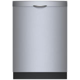 Bosch 300 Series SHS53C75N Dishwasher, 24 inch Exterior Width, 46 dB Decibel Level, Fully Integrated, Stainless Interior, 5 Wash Cycles, 15 Capacity (Place Settings), 2 Loading Racks, Wifi Enabled, Stainless Steel colour