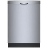 Bosch 300 Series SHS53CM5N Dishwasher, 24 inch Exterior Width, 46 dB Decibel Level, Full Console, Stainless Interior, 5 Wash Cycles, 16 Capacity (Place Settings), 3 Loading Racks, Wifi Enabled, Stainless Steel colour