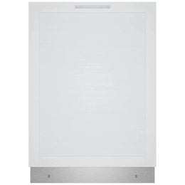 Bosch 300 Series SHV53D73UC Dishwasher, 24 inch Exterior Width, 46 dB Decibel Level, Fully Integrated, Stainless Interior, Custom Panel Ready, 6 Wash Cycles, 15 Capacity (Place Settings), 3 Loading Racks, Wifi Enabled