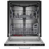 Bosch 300 Series SHV53EM3N Dishwasher, 24 inch Exterior Width, 46 dB Decibel Level, Fully Integrated, Stainless Interior, Custom Panel Ready, 5 Wash Cycles, 15 Capacity (Place Settings), 3 Loading Racks, Wifi Enabled, Panel Ready