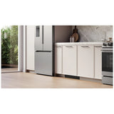 Bosch 300 Series SHV53EM3N Dishwasher, 24 inch Exterior Width, 46 dB Decibel Level, Fully Integrated, Stainless Interior, Custom Panel Ready, 5 Wash Cycles, 15 Capacity (Place Settings), 3 Loading Racks, Wifi Enabled, Panel Ready