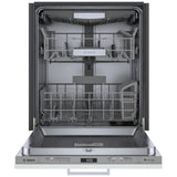 Bosch 800 Series SHV78CM3N Dishwasher, 24 inch Exterior Width, 42 dB Decibel Level, Fully Integrated, Stainless Interior, Custom Panel Ready, 8 Wash Cycles, 16 Capacity (Place Settings), 3 Loading Racks, Wifi Enabled, Panel Ready