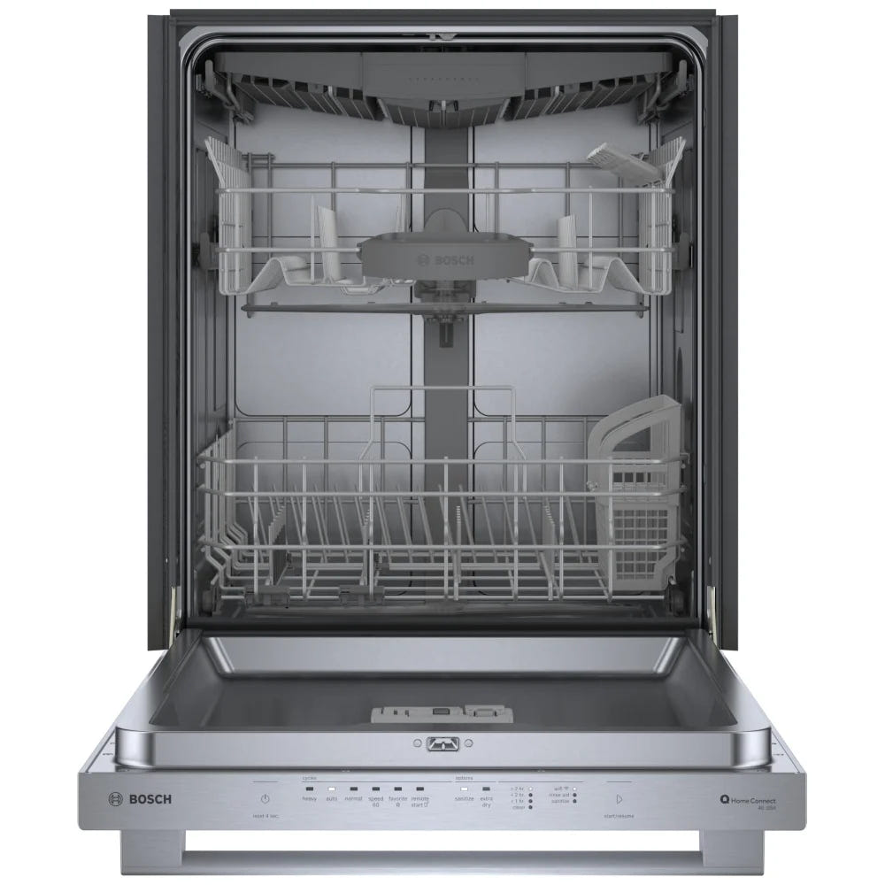 300 Series, Dishwasher, 24'', Brushed steel anti-fingerprint SHX53CM5N
