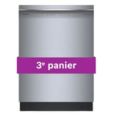 300 Series Dishwasher, 24", Brushed steel anti-fingerprint SHX53CM5N