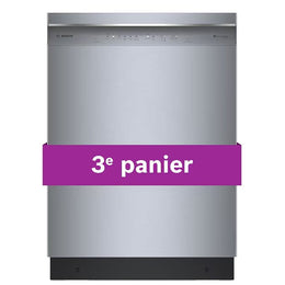 300 Series Dishwasher, 24", Brushed steel anti-fingerprint SHX53CM5N