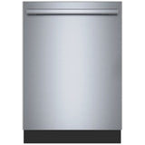 Bosch 300 Series SHX53DM5N Dishwasher, 24 inch Exterior Width, 46 dB Decibel Level, Fully Integrated, Stainless Interior, 5 Wash Cycles, 16 Capacity (Place Settings), 3 Loading Racks, Wifi Enabled