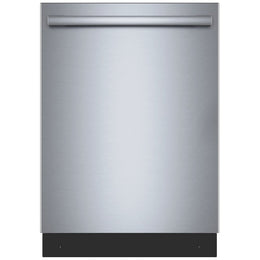 Bosch 300 Series SHX53DM5N Dishwasher, 24 inch Exterior Width, 46 dB Decibel Level, Fully Integrated, Stainless Interior, 5 Wash Cycles, 16 Capacity (Place Settings), 3 Loading Racks, Wifi Enabled