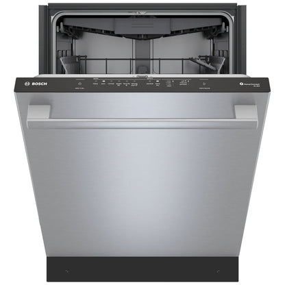 Bosch 300 Series 24" Dishwasher, Brushed Steel, Anti-Fingerprint, SHX53DM5N