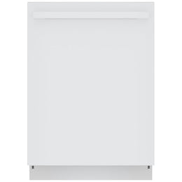 Bosch 100 Series SHX5AEM2N Dishwasher, 24 inch Exterior Width, 46 dB Decibel Level, Fully Integrated, Stainless Interior, 5 Wash Cycles, 15 Capacity (Place Settings), 3 Loading Racks, Wifi Enabled, White colour