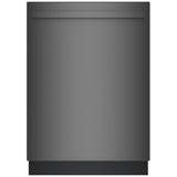 Bosch 100 Series SHX5AEM4N Dishwasher, 24 inch Exterior Width, 46 dB Decibel Level, Fully Integrated, Stainless Interior, 5 Wash Cycles, 15 Capacity (Place Settings), 3 Loading Racks, Wifi Enabled, Black Stainless Steel colour